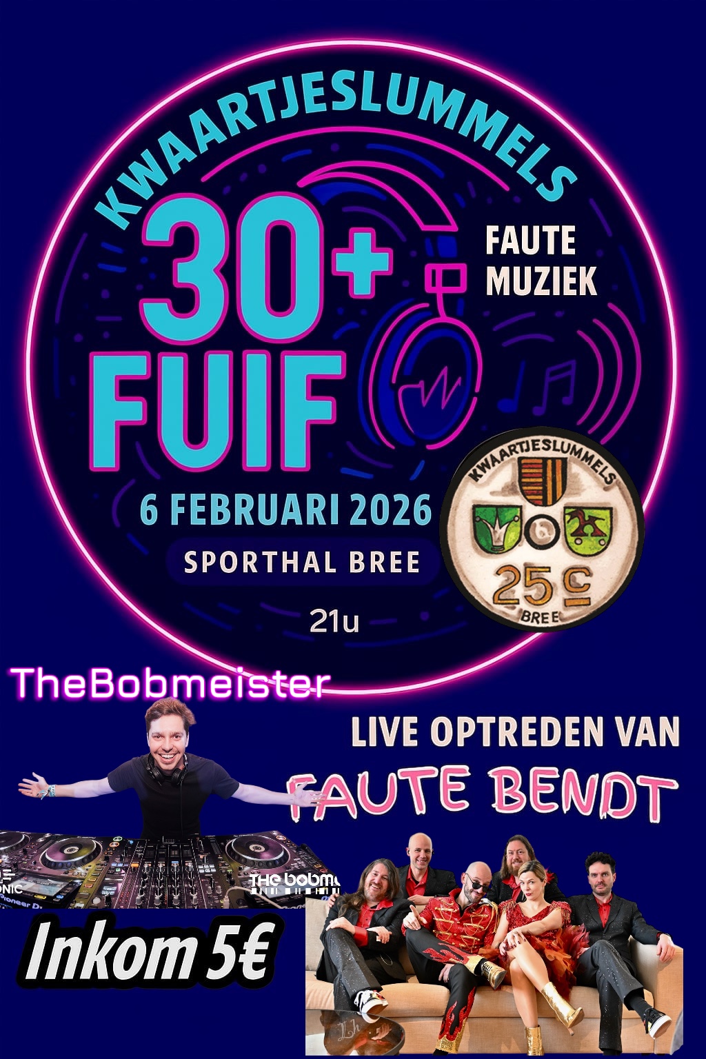 Poster 30 + fuif 2026